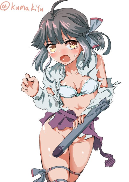 ぱんつみえない
#艦これ版深夜の真剣お絵描き60分一本勝負
#艦これ版真剣お絵描き60分一本勝負_20190201 