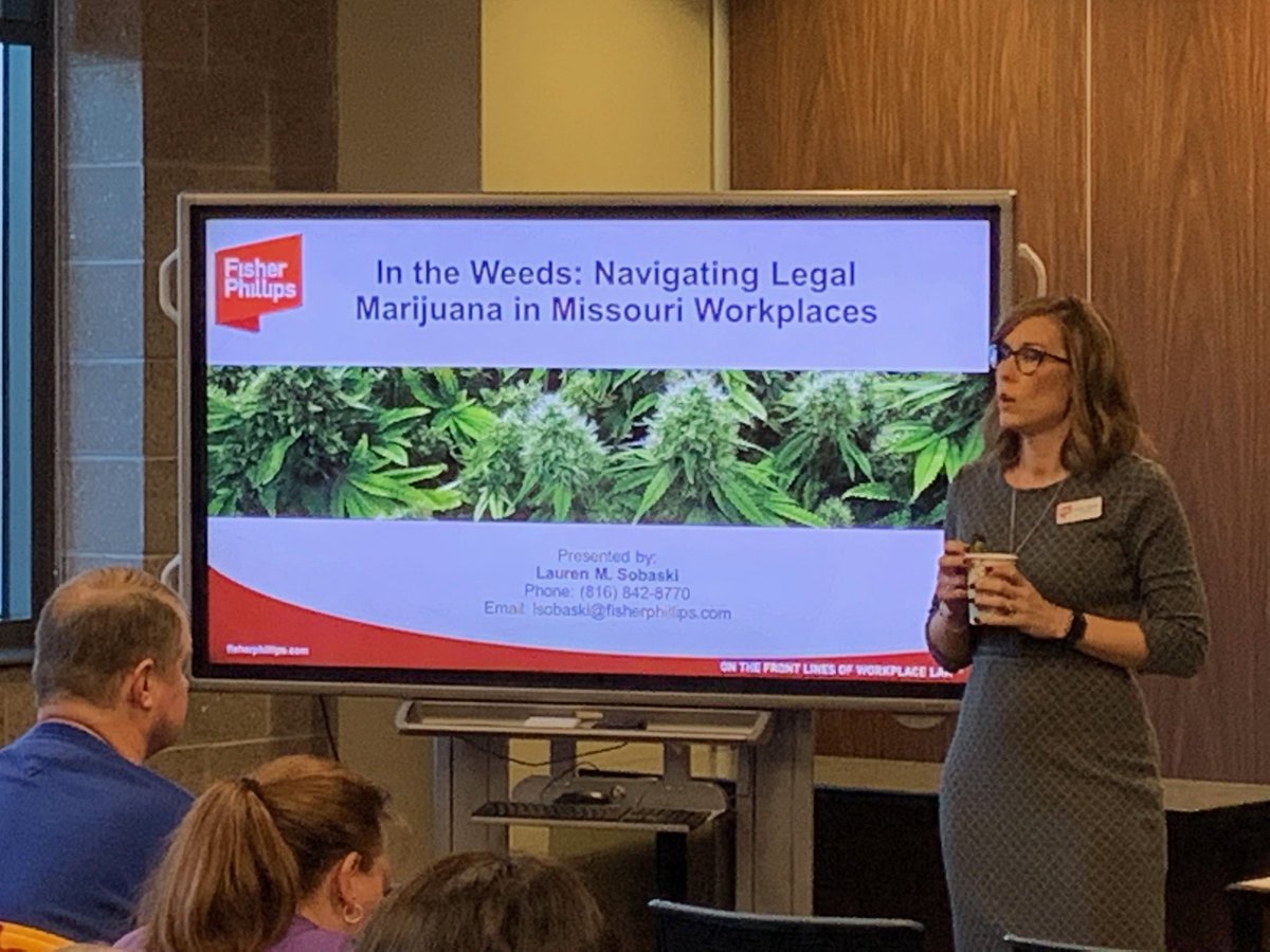 We have a great crowd this morning to learn about how the legalization of medical marijuana in MO impacts employers. #LegislativeBreakfast ⁦⁦@gmochamber⁩