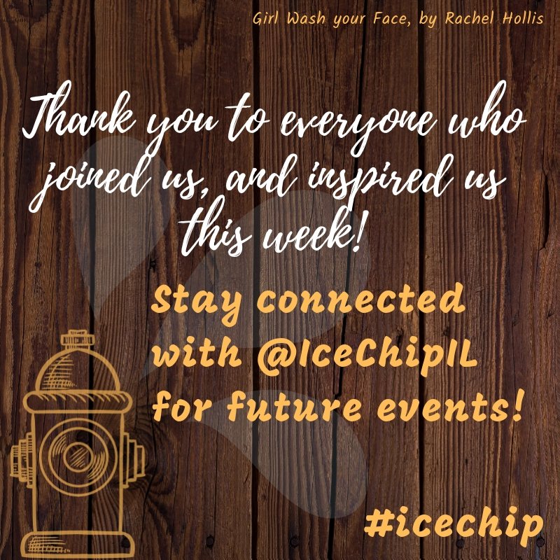 Thank you to everyone who joined us this week! We are closing out our chat with Question 5!
Q5: What first steps have you, or will you take, to change the direction of your life? Or maybe there is something you want to change about your classroom/instruction? #icechip