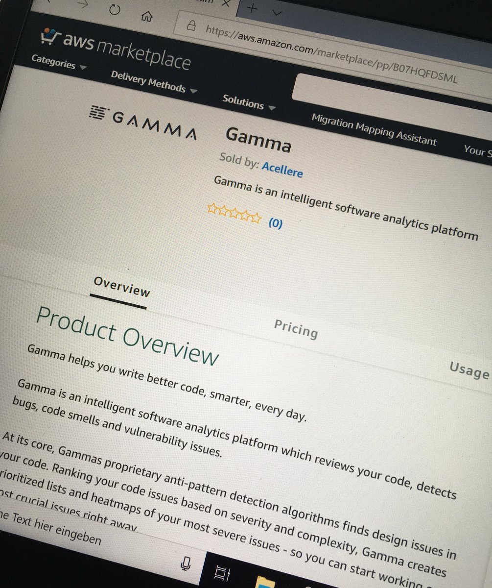 embold_io's tweet image. We are thrilled to see our product on the @awsmarketplace now: amzn.to/2BcsG2g #softwaredevelopment #SaaS #bettercode #myGamma