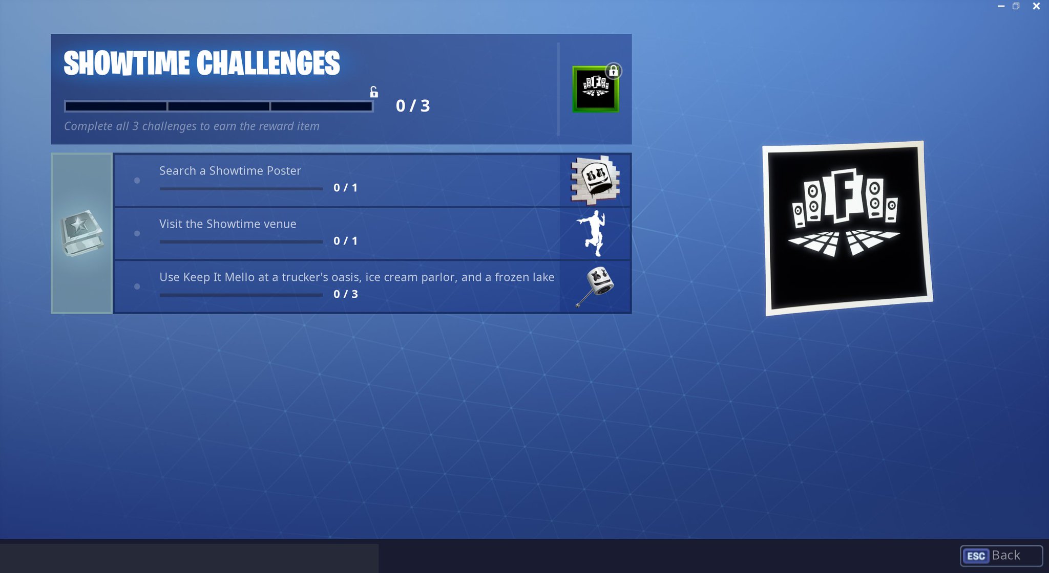 that come with the event which expire february 4 12 00am pst 3am est 8pm gmt 9pm cet 7pm aedt scr!   oll down for help with the challenges - marshmello event in fortnite ti!   mer