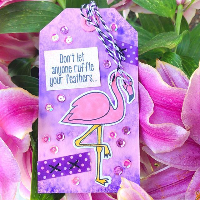 clearsnap's tweet photo. Beverly Sizemore created this #fabulousflamingo tag with @stephaniebarnard ink, stamps and dies! Pretty in Pink!!
#flamingotag #flamingopink #flamingoparty #flamingolove #createwithcolorbox #papersbff #craftersbff #colorbox #colorboxink #clearsna… https://t.co/ZOgeb49D64 https://t.co/Qs3JjSfhTC