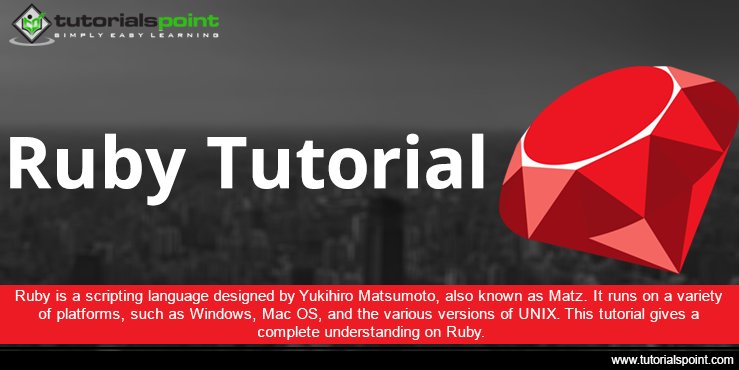 tutorialspoint's tweet image. Build anything from scratch with fewer lines of code using #Ruby. It is a full-stack #webframework choice for many start-ups and #codingbeginners. Learn it easy with our tutorial.
bit.ly/2o33bJp
#Ruby, #RubyTutorial, #LearnRubyTutorialforbeginners
@tutorialspoint