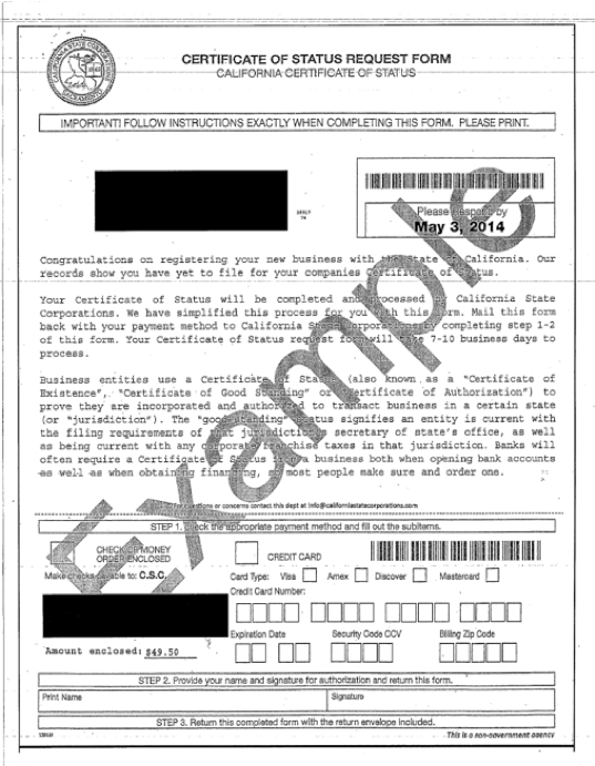 BridgehouseUS's tweet image. Secretaries of State Warn Businesses about Misleading Requests for Corporate Filings for 2019, multiple Secretaries of State have notified businesses to be aware of scams for more information please visit: ow.ly/vlhL30nxEvS #FridayFeeling #Avoidscam #TaxSeason