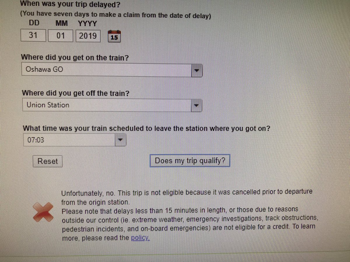 Scampy_Doo's tweet image. So my cancelled 7:03 #LSE train yesterday doesn’t qualify as GO cancelled the trip &amp;amp; 3 trains before it and made 4 trains cram onto one due to switching issues.... not good customer service! Not a happy #GOtrain @ThisCrazyTrain @femwriter @GOtransitLE  #onpoli  #Oshawa #toronto