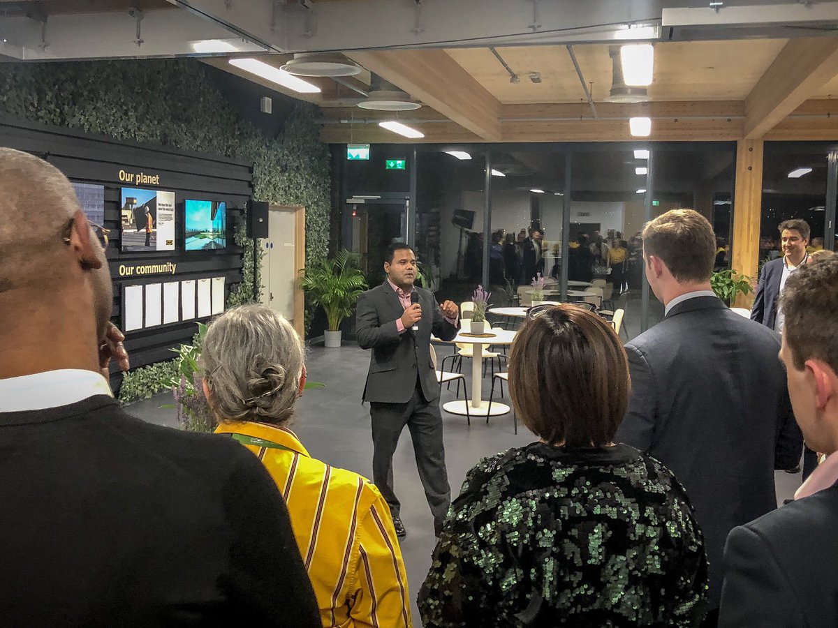 RajeshAgrawal's tweet photo. Welcomed the new IKEA store in Greenwich at their pre launch event. This store will create 500 new jobs, paying at least #LondonLivingWage and it is the most sustainable IKEA store in the UK. #LondonIsOpen 

@IKEAUK @sohlstromt @mtpennycook @DanLThorpe #IKEAGreenwich https://t.co/bDkGsLeru7