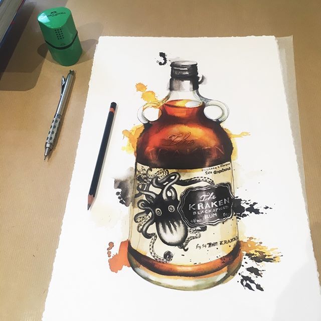 GeorginaLuck's tweet photo. I am so glad January is over! Let the #rumantics begin :) Some last minute orders going out in today’s post, just in time for the weekend! -
-
-
-
-
-
-
-
-
#krakenrum #loverum #spicedrum #rumcocktails #drinkingrum #rumart #rumprint #rumpainting #hangitu… https://t.co/zcdQLZ5UXU https://t.co/5ypchee4p1