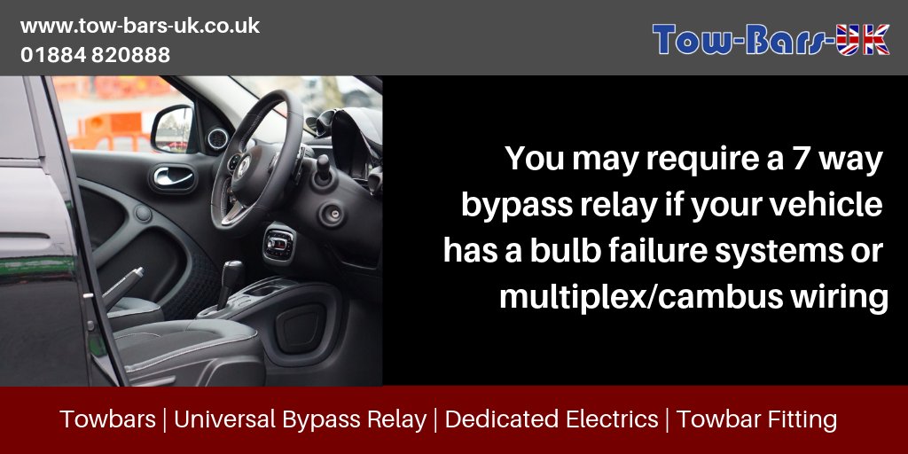 Universal Bypass Relay for Cambus /& Multiplex Wiring Towbar electrics