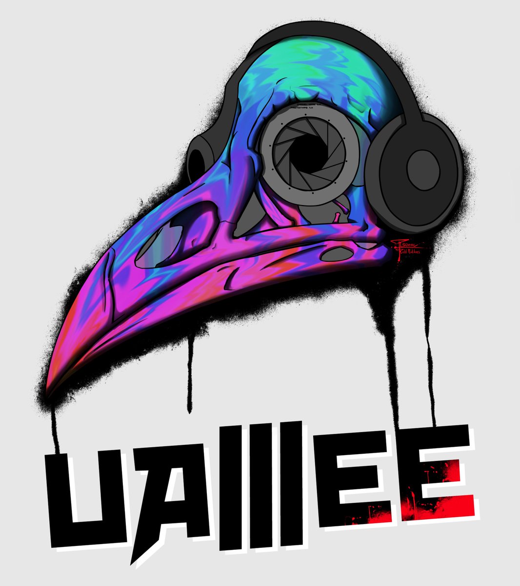 R5on11c's tweet photo. Between all the commissions i came up with a design on my own featuring @uameeYT .
"The Anatomy of Uamee"
And as it happens they will be available as shirts: https://t.co/8WZqcNmsfz

Stay tuned

Art © R5on11c (Ralf Mathes)

#Uamee #R5on11c #Neon #PlagueMask #Hardbass #Skull https://t.co/8Sabnms9Nq