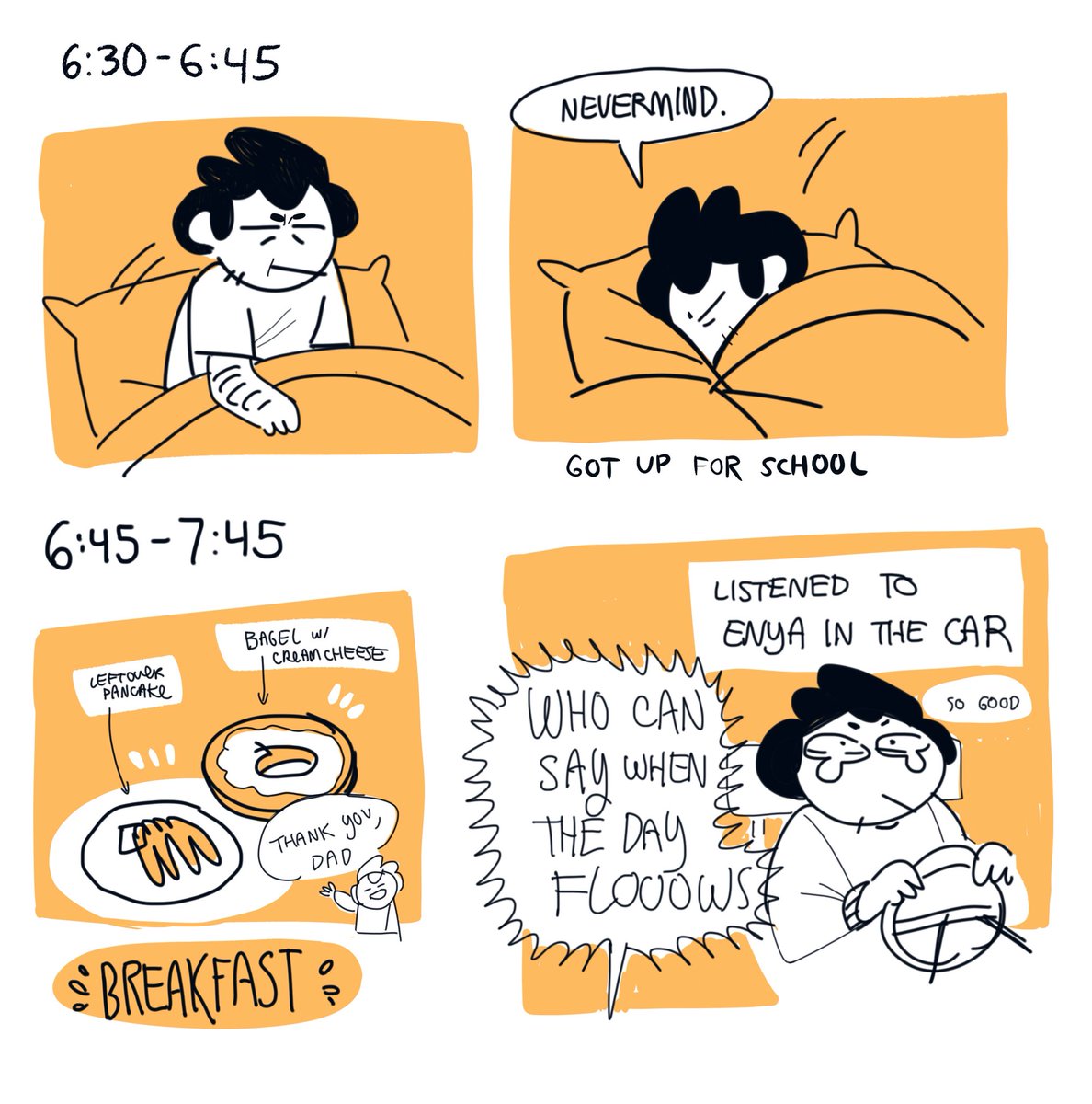 Completely forgot about #hourlycomicday! If only they set this up on a weekend amirite, y'all???? 