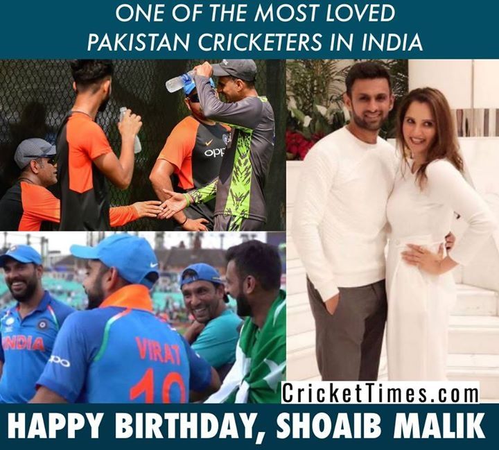 Happy Birthday, Shoaib Malik  