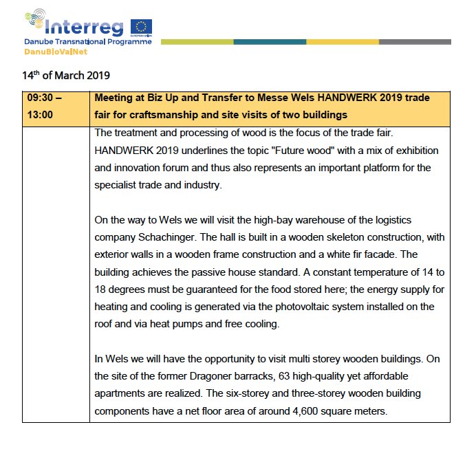 danu_bioval's tweet photo. We got another one: EcoConstruction - Building with wood, recycling and reuse for more sustainability. Join our event 13-14/3/19! Impulses on architects-technicians, business-academia collaboration are followed by workshops and site visits!https://t.co/nOQiDcrrg0 @INTERREGTweets https://t.co/XnaxUz2SRc