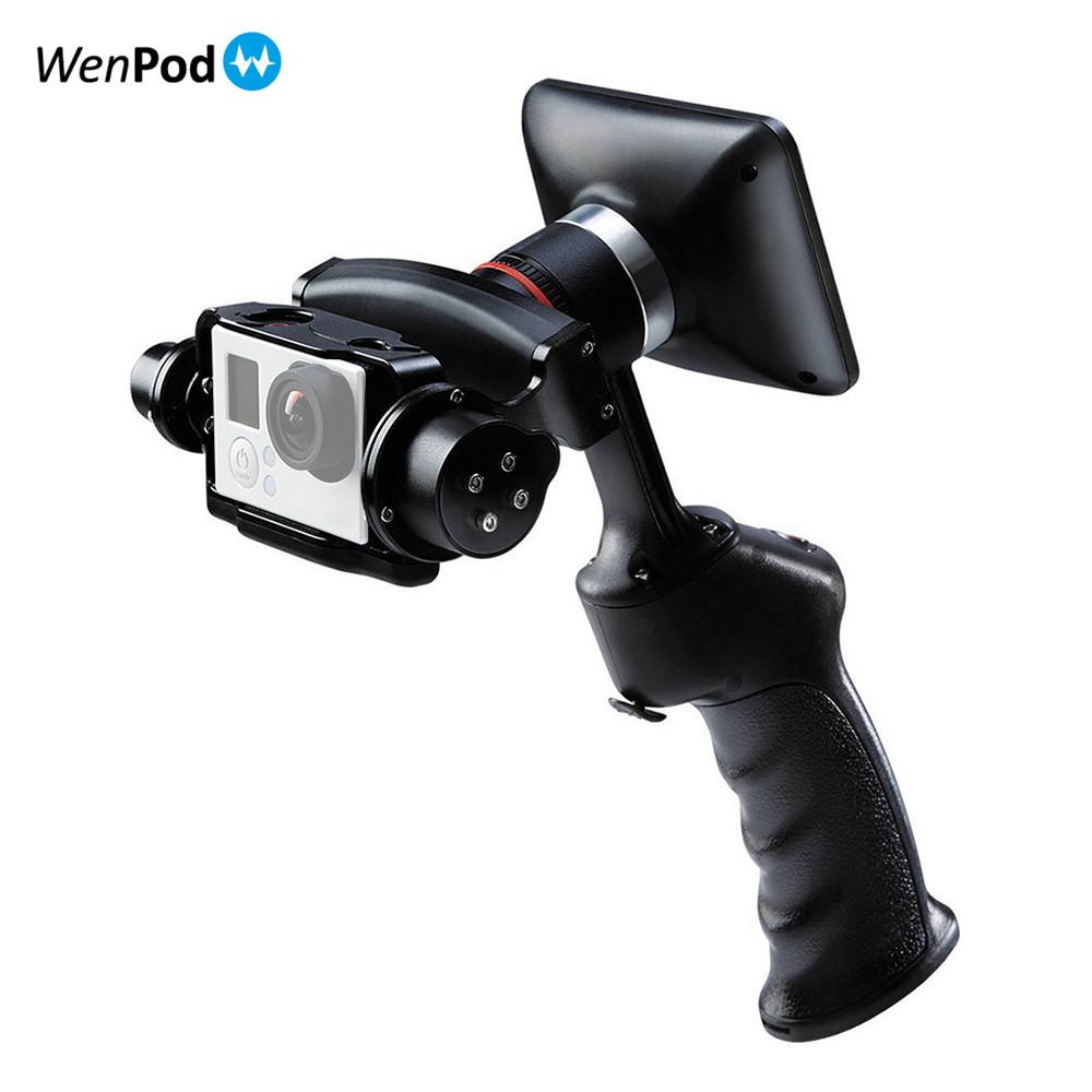 OnlineWearable's tweet image. Buy WenPod GP1+ #AdventureCamera #DigitalStabilizer Handheld Gimbal with 270° Rotatable 3.5" LCD Built-in Monitor for #GoPro Hero 3/3+/4.
Take your #adventure footage to the next level!
Check Out Full Specifications On Our Website.
onlinewearable.com/collections/ac… #Onlinewearable