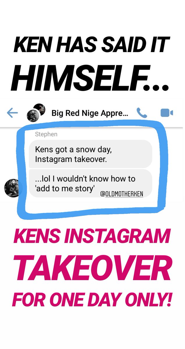 #kenvstheinternet

Instagram: <a href="/thesplashuk/">The Splash</a>

Be prepared for a low amount of content...