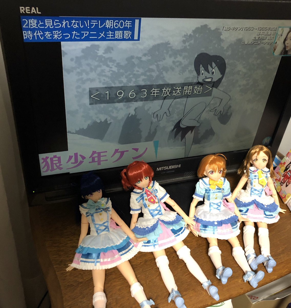 でんえんあおば En Twitter テレ朝の歴代アニメを紹介 ガンダムも Mステ Tvasahi 狼少年ケン 一休さん ドラえもん ガンダム