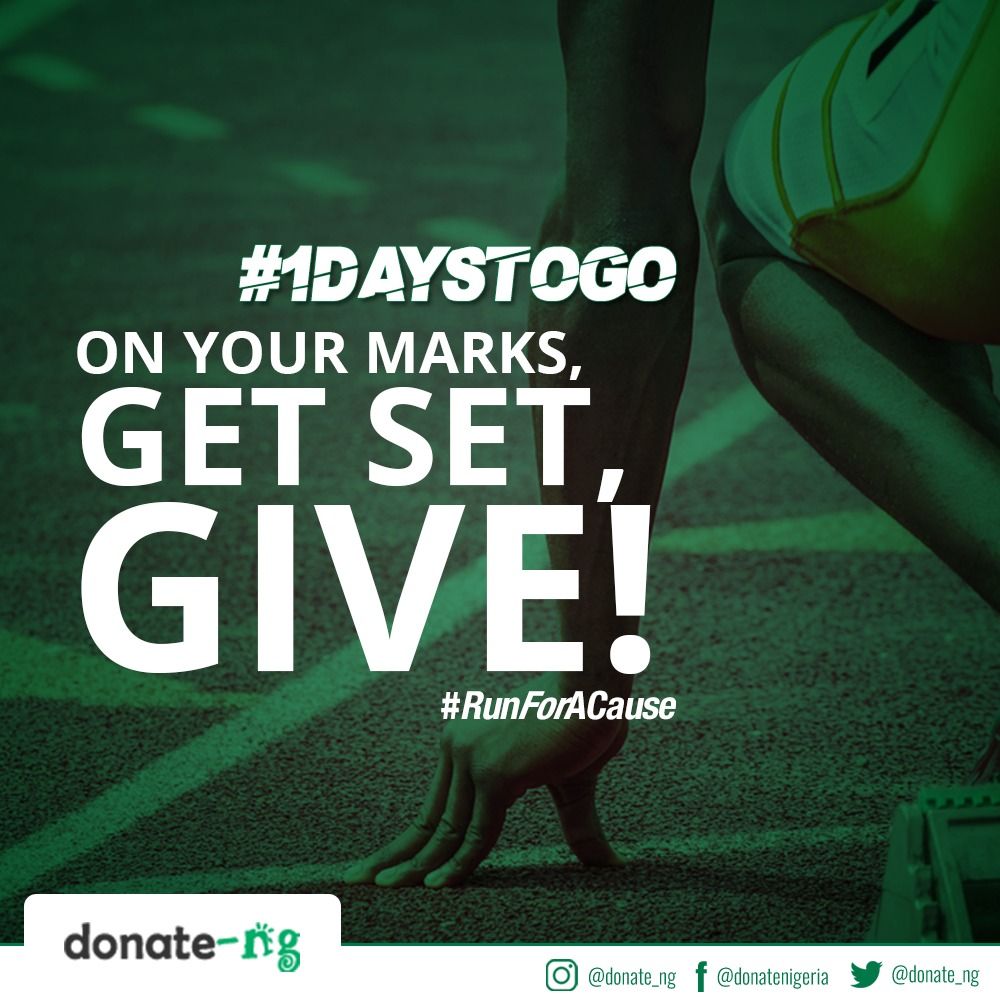 donate_ng's tweet image. At this year’s Access Bank Lagos City Marathon donate-ng is creating opportunity for runners and Nigerians to support charitable causes by raising funds for them
#RunForACause #RunToSaveLives #WeRunLagos #LagosMarathon #SupportACause #CrowdFunding #Fundraising #Charity #Donations