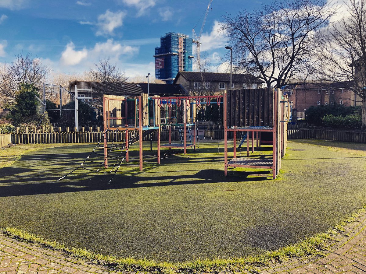 The view from the #NewCross #Deptford border in Berwick Gardens