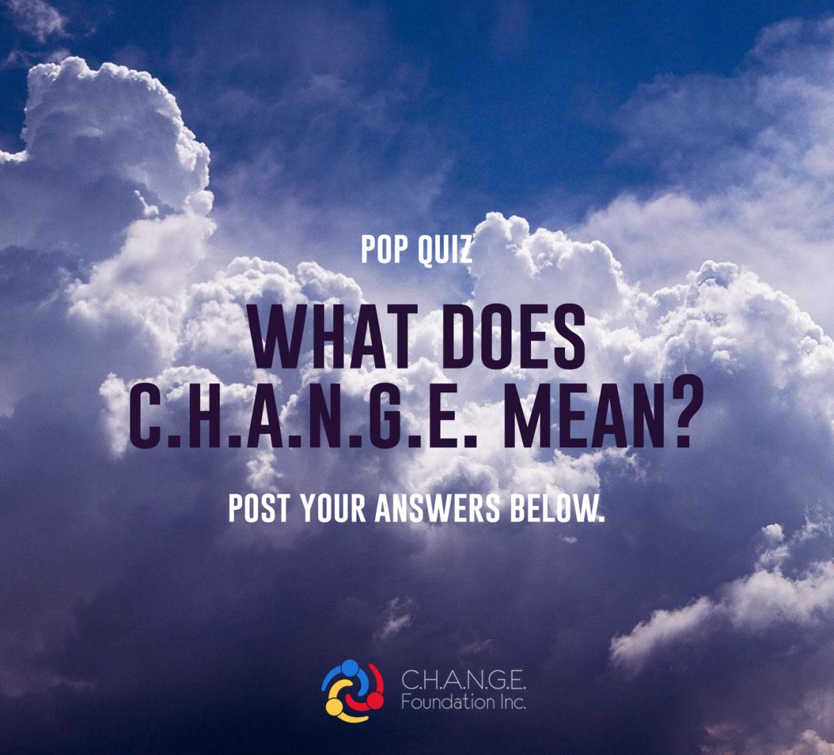 Change Foundation tweet media