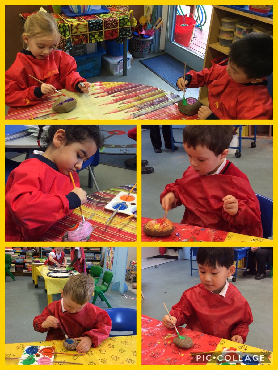 StJosephsPrep_'s tweet photo. Our EYFS have started to paint their stones ready to write the Gifts and Fruits of the Spirit later today.
#lookingoutsideyourwindow
#journeyingtogether
#edmundspeople
#EREBB https://t.co/zxP3C1LjCU