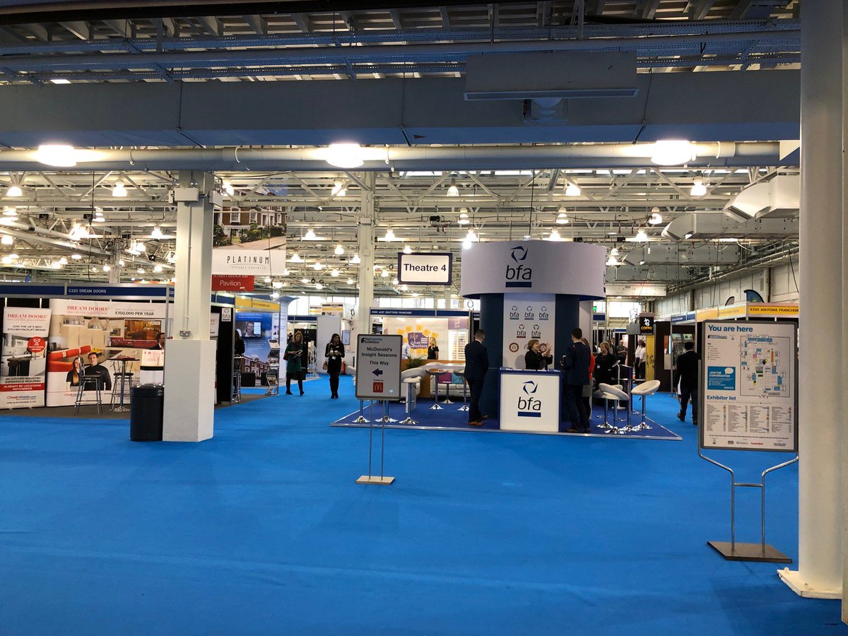 atlasmapping's tweet photo. At the British and International Franchise Exhibition today and looking forward to catching up with everyone! #BIFE19 https://t.co/8RXDzIRfm1