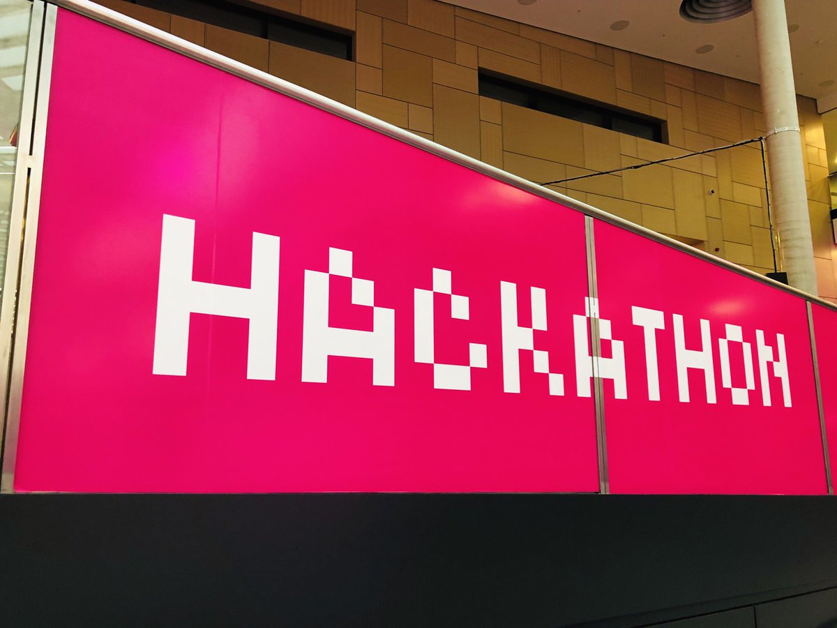 _Develovers's tweet photo. Time is ticking — the teams are preparing the final presentation for the 5 challenges at the #TMTM19 #Hackathon ! Have fun and enjoy the stage 😃💪✌️#TMTM19 #telekomwall https://t.co/Fe5KpHadMv