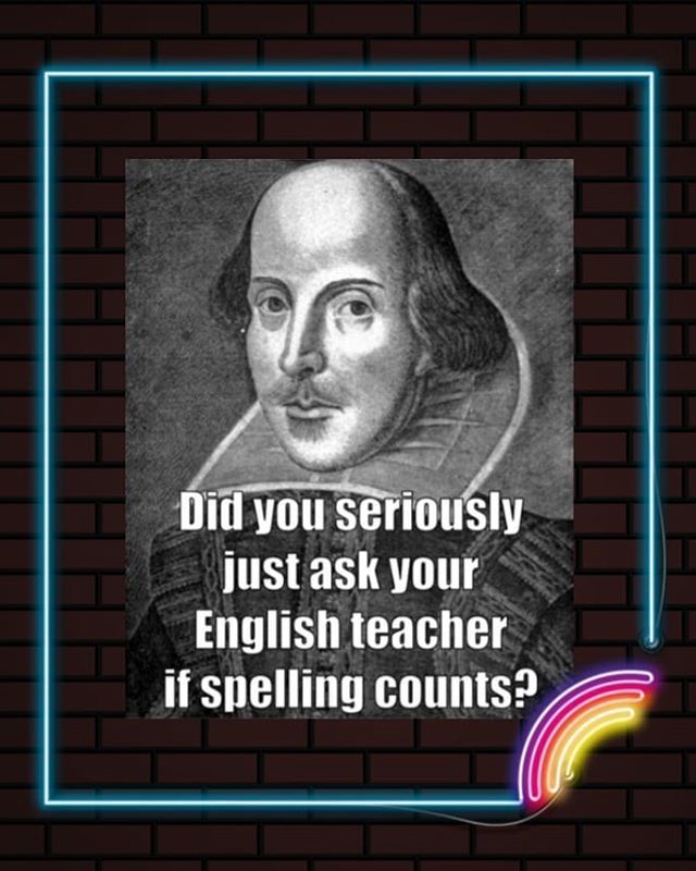 ExpressElt's tweet photo. Seriously?
#keepcalm #englishteachers #spellingdoescount #memes #fun #happyfriday #expresspublishing https://t.co/y4K8ek1y28 https://t.co/cwvvZF6hnk