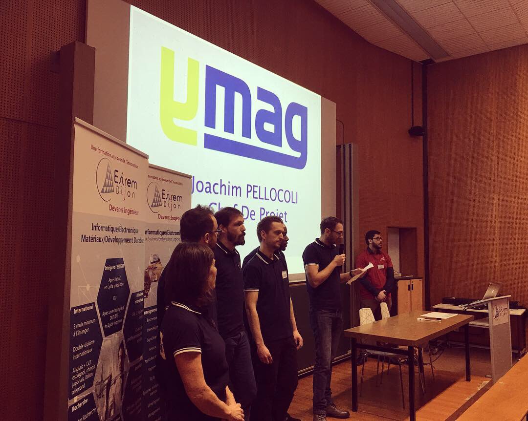 EsiremDijon's tweet image. Lancement de notre @Web_Cup avec la présentation de nos partenaires @SopraSteria_fr @ODALID @InformatiqueBP @ymag_sas @AERBFC @atolcd @Shadow_France @Groupe_Urgo @BFCnum @bfc_region #developpement #web @univbourgogne