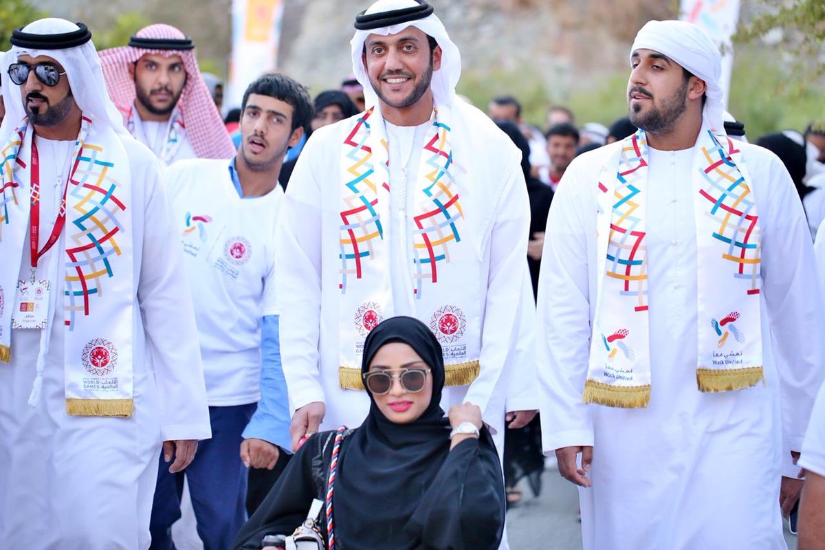 RAKmediaoffice's tweet photo. The @WorldGamesAD #WalkUnified event has been launched in Wadi Shawka to support the Special Olympics World Games 2019. The launch on Thursday evening involved both disabled people and others from across the region. #UAEHostsTheWorld
#HostTownRAK @MOCDUAE https://t.co/2lrB9AJMh1