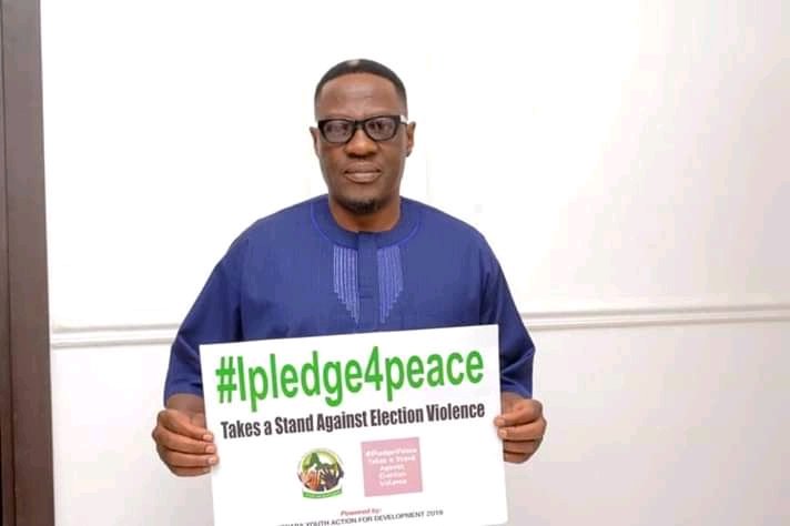 Kwarayouthactio's tweet photo. #IPledge4Peace . We must all take a stand against Electoral Violence 2019. Let's work together. Powered By: Kwara Youth Action for Development https://t.co/ew8Secdnch
