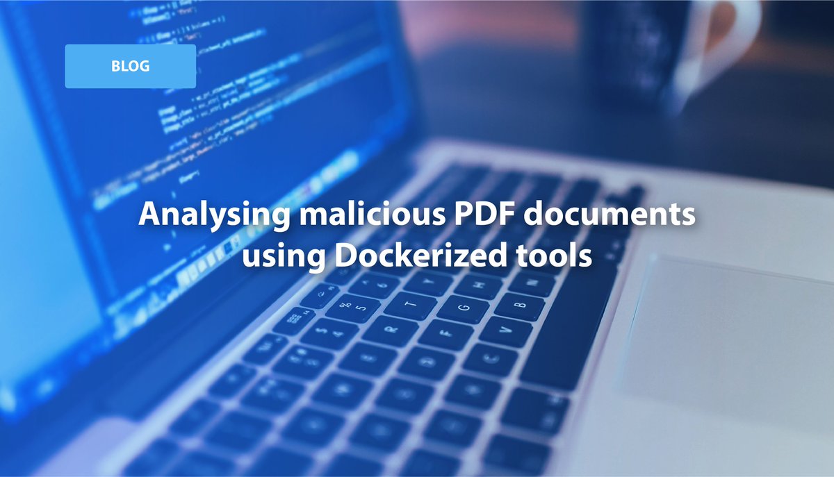 JYVSECTEC's tweet photo. CinCan project provides #tools that #automate the repetitive tasks of #malware analysis. Read new #blogpost from Vesa Vertainen https://t.co/FWwBi34ymw #pdfid #docker #PDFexaminer #Jsunpack-n #peepdf #shellcode #ContinuousIntegration #CinCan #dockerized #malicious #cybersecurity https://t.co/hhO6nHjnsH