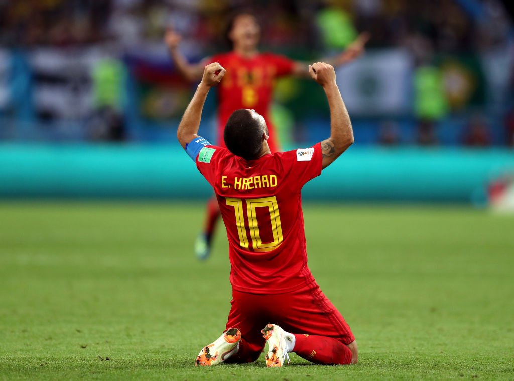 FansTribeHQ's tweet photo. OFFICIAL: Eden Hazard has been voted #DeviloftheYear for his performances for Belgium in 2018. https://t.co/mnfxGGltcy