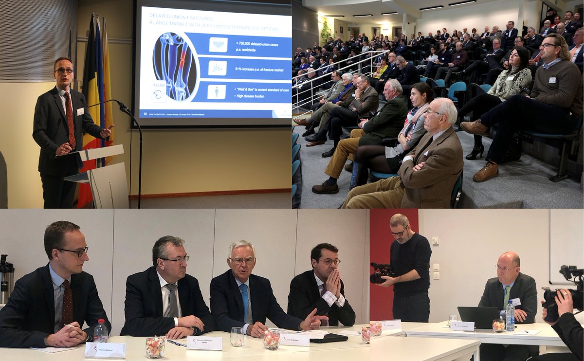 BioSenicSA's tweet photo. Grand succès pour l'évènement organisé par Bone Therapeutics ce 28 janvier. Merci à Mr le Ministre @PYJeholet, à tous les intervenants, et à l'ensemble des participants qui ont fait de cette soirée une réussite. >> https://t.co/kZjxCJ2VtY #biotech #perspective2019 #celltherapy https://t.co/TKTRAXhe1V