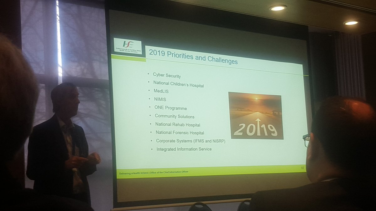Fran Thompson, HSE Interim Chief Information Officer 'clinical experience is key to delivering improved technology projects to benefit patients' #ehealth4All