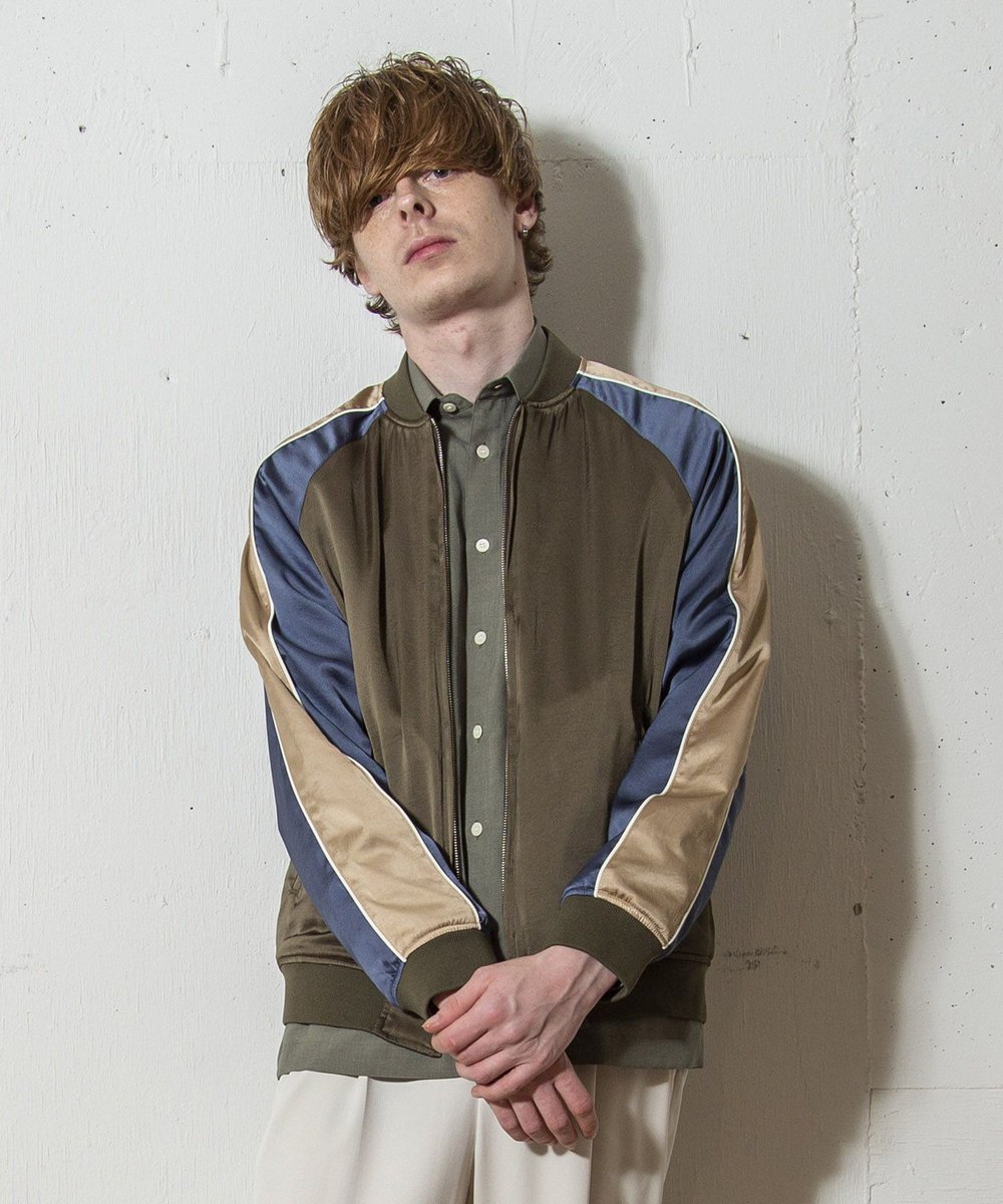 Factotum Zozotown ファクトタム در توییتر 新作スカジャン ファクトタムの中でも人気の高いサテンスカジャンが オリジナル刺繍で新登場 柔らかな風合いのヴィンテージサテンを表面に オリジナルイーグル刺繍を施したスペシャルブルゾンです T Co