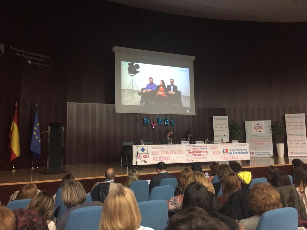 Asepeyo's tweet photo. Hoy estamos con @MyRAS2017, en el III Encuentro nacional de administrativos de la #salud, viviendo experiencias, ideas y proyectos de un colectivo importantísimo y fundamental para nosotros https://t.co/VTbL3GpITs  #MyRAS19 #PROAS #pacientes https://t.co/n9lHhzr2YF