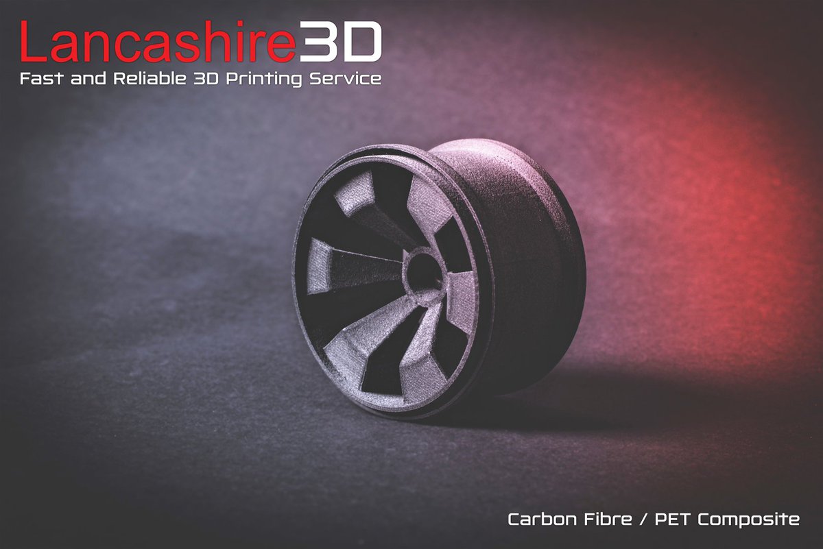 When you need strong and durable parts, our #3dprinted carbon fibre composite is ideal. This great example was made with 80% recycled PET. Be responsible without compromise to quality. Visit us at - lancashire3d.uk

<a href="/filamentive/">Filamentive</a> #3dprinting #Lancashire  #recycleplastic