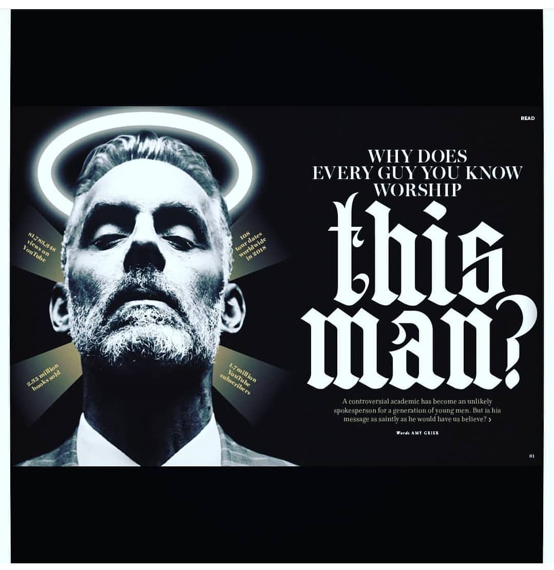 My new piece about <a href="/jordanbpeterson/">Dr Jordan B Peterson</a> out now in the new issue of <a href="/CosmopolitanUK/">Cosmopolitan UK</a>. Let me know what you think?