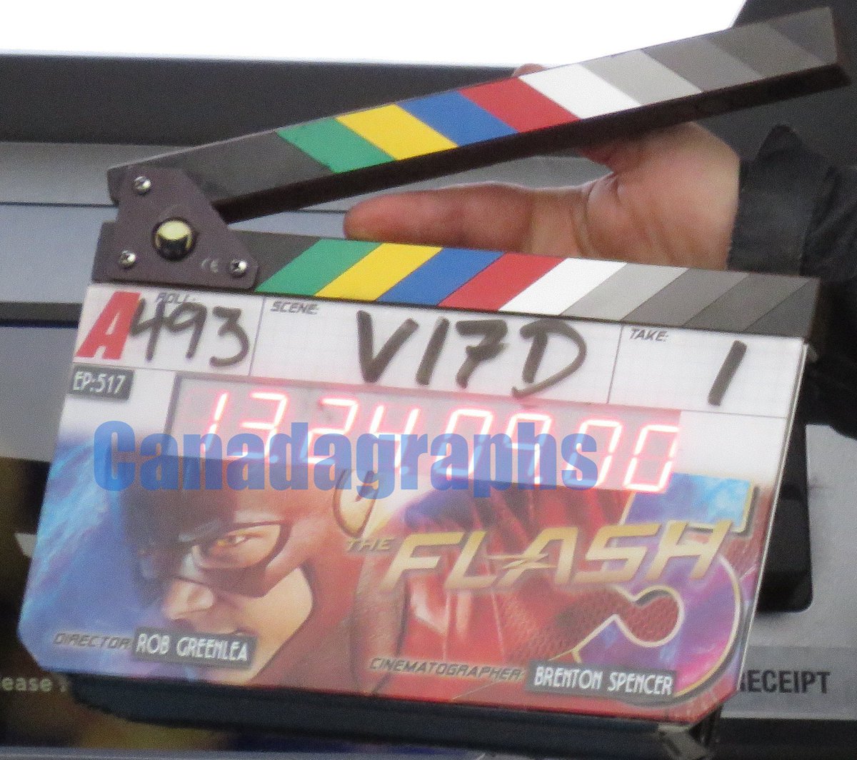 canadagraphs's tweet photo. NEW BLOG
#TheFlash shoots scenes for episode 517 with Grant Gustin, Carlos Valdes, Jessica Parker Kennedy, Hartley Sawyer... and a recurring guest star.
Oh, also, #SPOILERS

https://t.co/gDXAdJNw1R https://t.co/Ochi6f3c5j