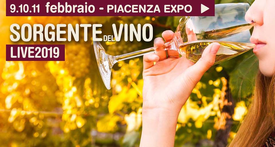 Appuntamento imperdibile per tutti gli amanti del buon vino, dal 9 all'11 febbraio a #Piacenza arriva <a href="/sorgentevino/">SORGENTEDELVINO</a>

Per saperne di più ➡️ bit.ly/2HLIS0d