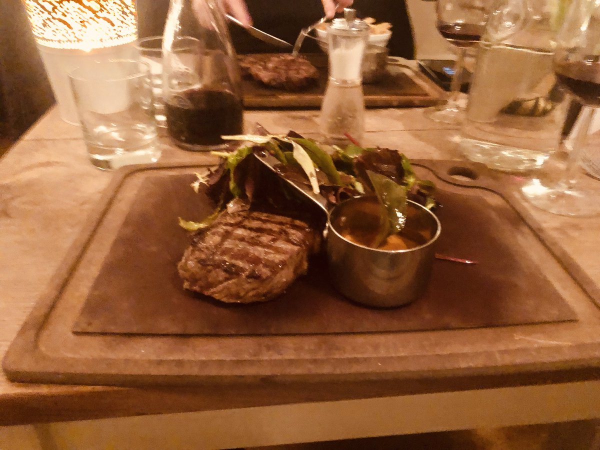 Had an epic #steak <a href="/cowshedbristol/">The Cowshed Bristol</a> last night with their amazing January deal! Now off to the ivy #hardlife #accountants