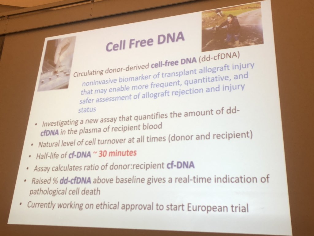 SmeetaSinha's tweet image. Tx immunologists are essential to improving services. Much more than tissue typing including access to Tx for highly sensitised patients previously deemed untransplantable. They aren’t standing still-research &amp;amp; tech constantly evolving #iSqueek #cellfreeDNA #NWTransplantMeeting