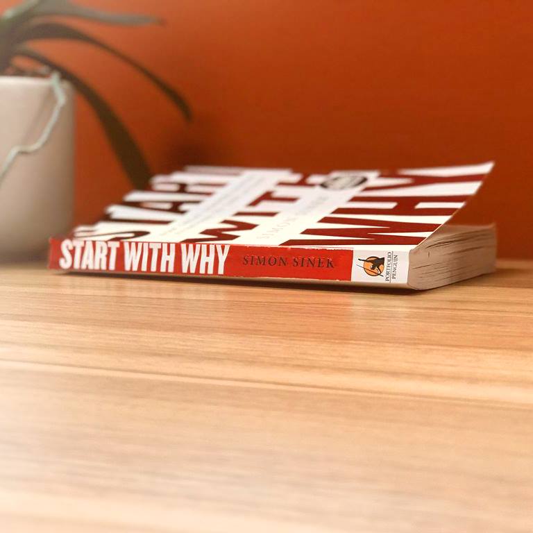 If you're #buildingaBusiness then you must read this book. We often think the 'what' and 'how' are important – but if we start with the 'why' then we create businesses that are built around a #mission and not a product or service. Start with Why – Simon Sinek​ #BookOfTheMonth