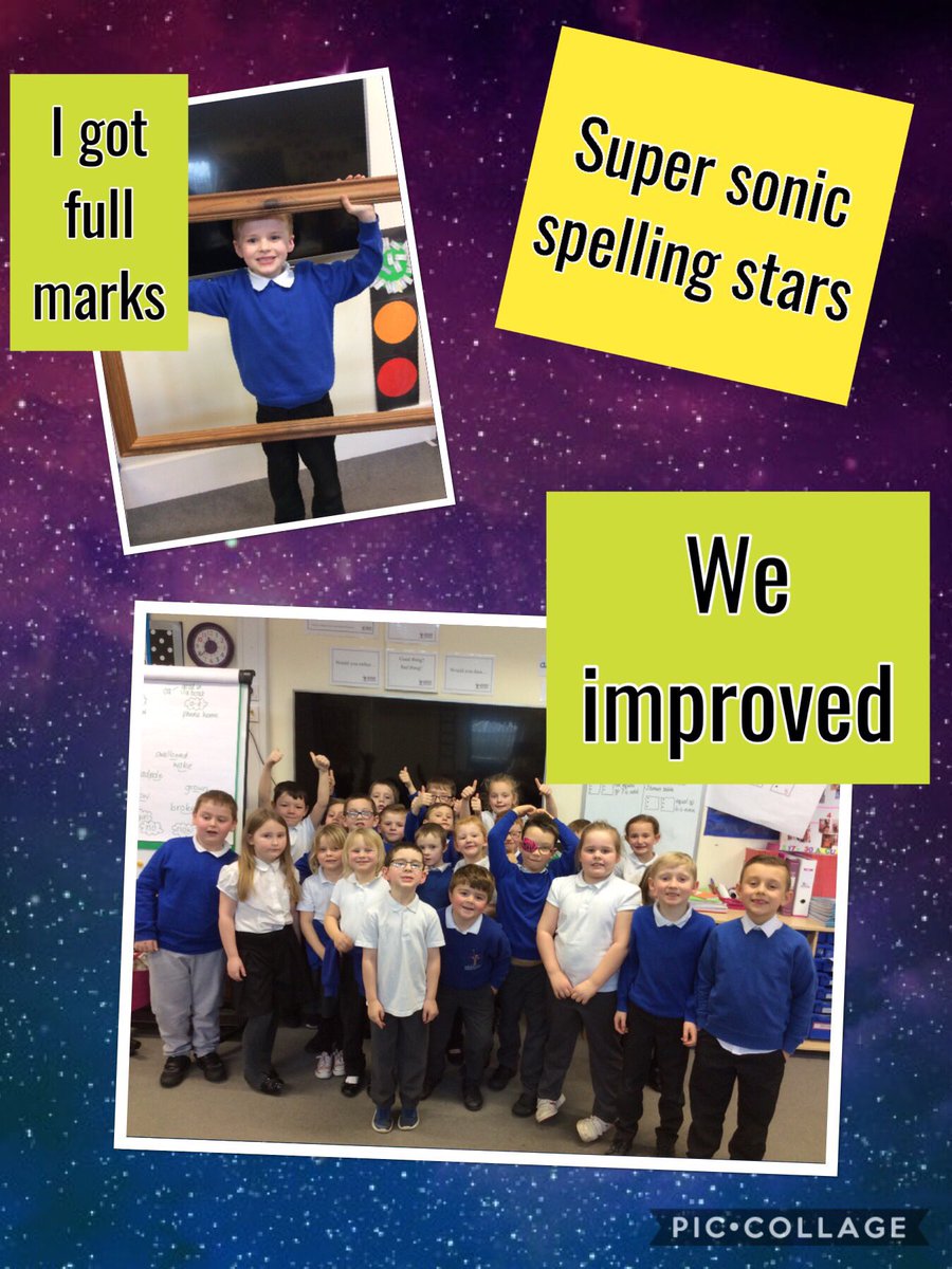 Highgateacademy's tweet photo. Wow! Wow! Wow! Mrs Sankey has been blown away by the amount of children who have improved their spelling scores! Too many for the frame!Well done Logan for 100% #needabiggerframe ⭐️⭐️⭐️ https://t.co/bVRHVO4TUW