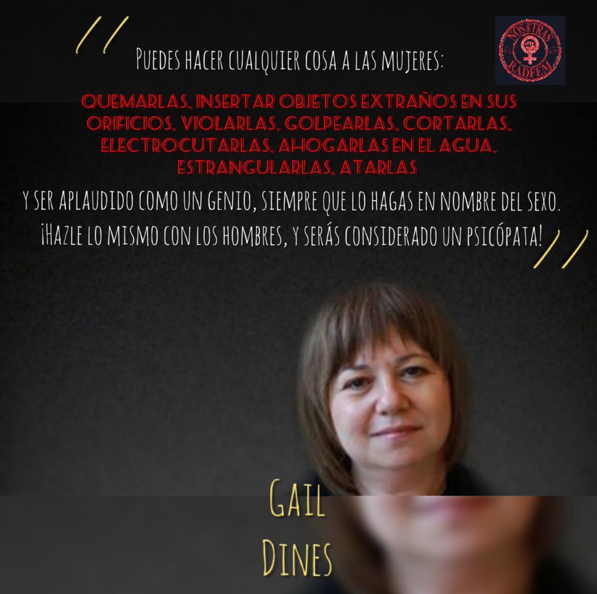 FemNosotras's tweet photo. La mujer como objeto, como lo otro...
#Feminismo
#SomosPersonas. https://t.co/ORYV3Hs78K