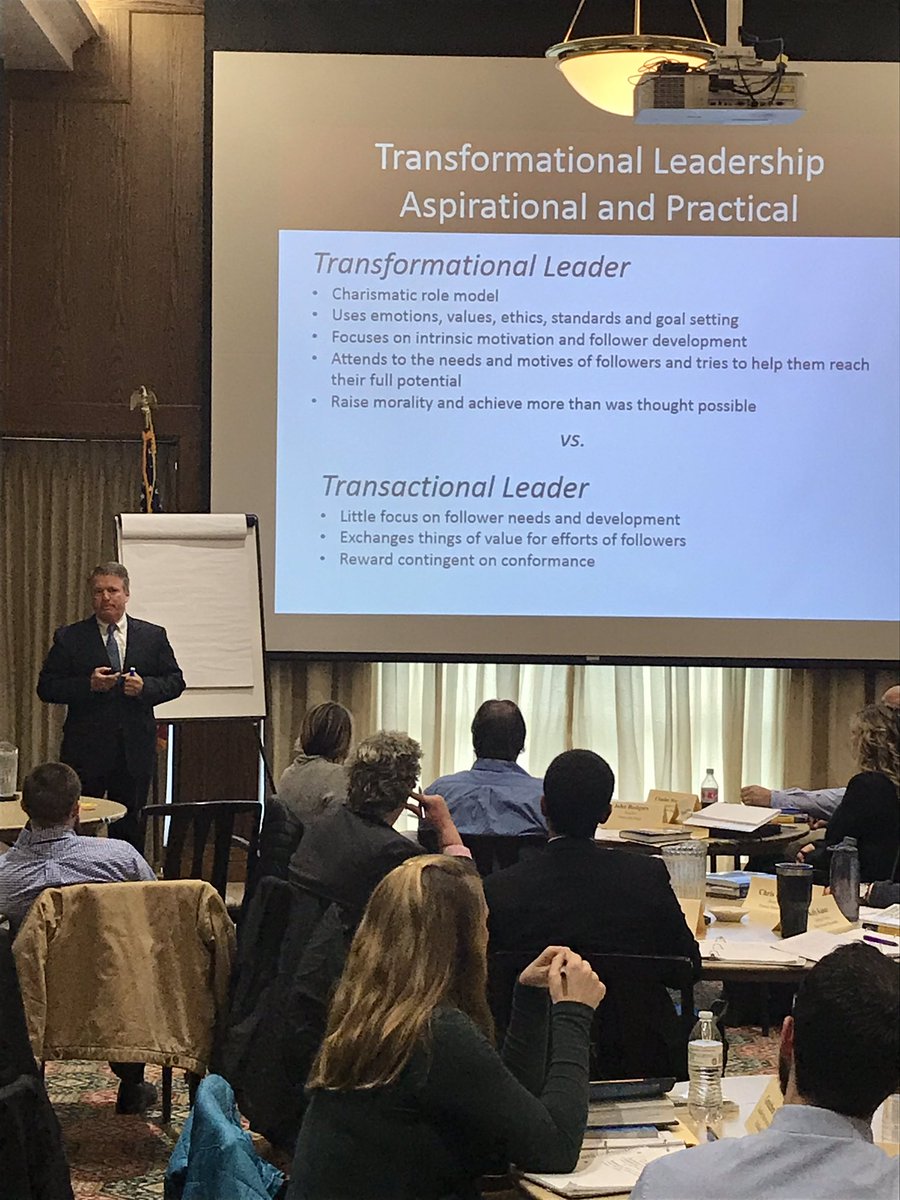 Dr. Allen facilitating Transformational Leadership! #ALE#4