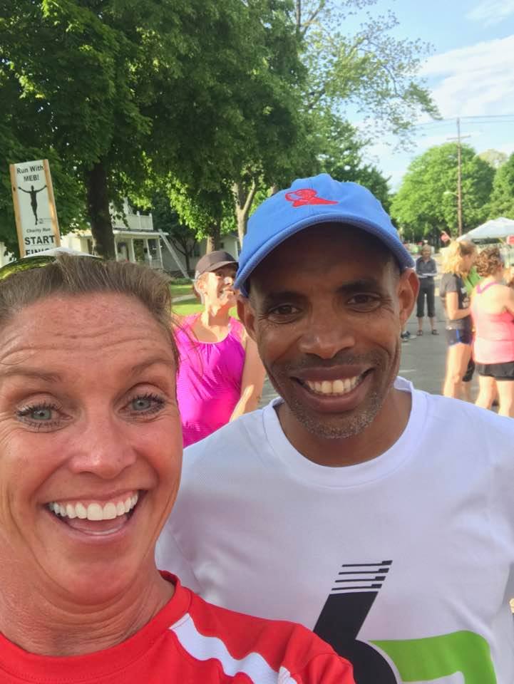 In honor of <a href="/runmeb/">meb keflezighi</a>'s induction into the Brietbard Hall of Fame last night we're doing a #fallbackFriday (it's a thing, trust us) to when he and our Executive Director, Ann Meagher, were hanging out during a 2017 visit to the <a href="/myTEAMTRIUMPHwi/">myTEAM TRIUMPH-WI</a> Chapter.

Congratulations, Meb!