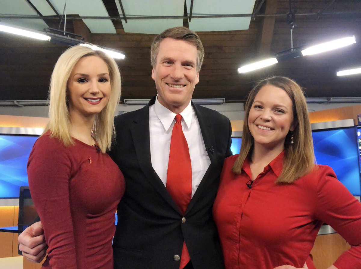 Proudly sporting red for National Wear Red Day today! February is Heart Health Month. Heart disease is the No. 1 killer of American women.  #GoRedWearRed