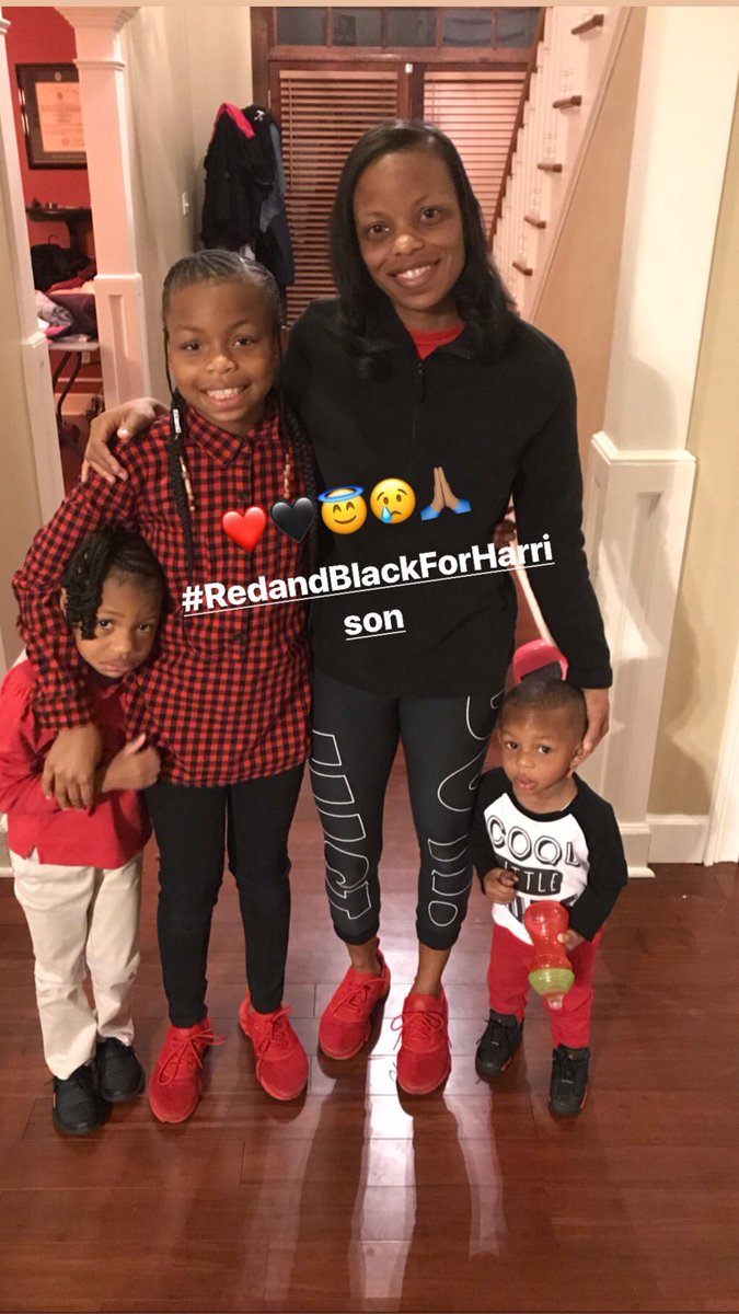 KristinaPinkins's tweet photo. #HunkerDownForHarrison 🙏🏽😇❤️🖤@UGAAthletics Prayers for the Hooks family! #229Strong 💪🏽 https://t.co/W3AzDIIMH3