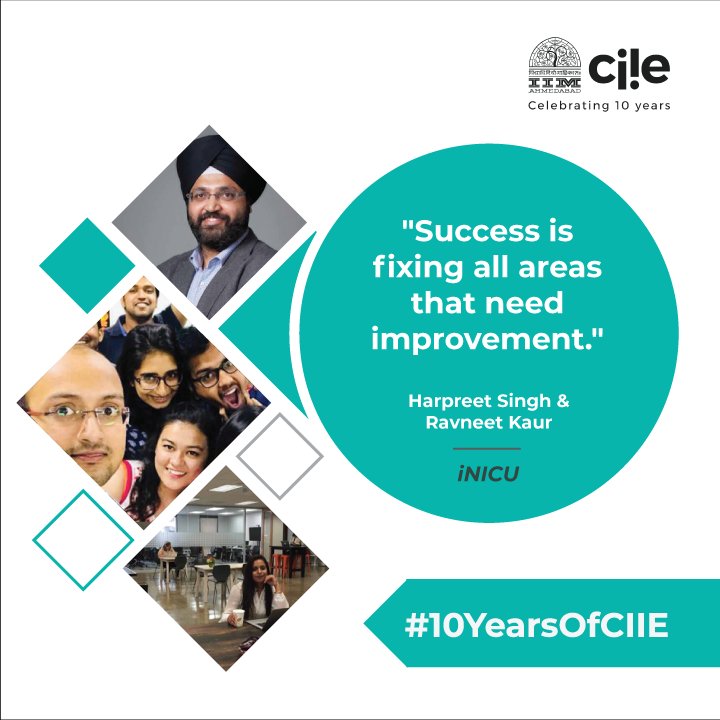 IIMAVentures's tweet photo. ๐ #OfExperimentsAndEntrepreneurs story.
Find out why Harpreet Singh & Ravneet Kaur, founders of @inicucloud believe 'No Adversity is Too Big'.
Know more ๐๐ผ https://t.co/FjkBRvUHVo
#10YearsOfCIIE https://t.co/3auoSTfpuz
